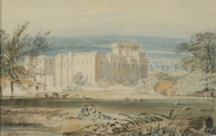 Hampton Court, Herefordshire, Seen from the Southeast by J. M. W. Turner