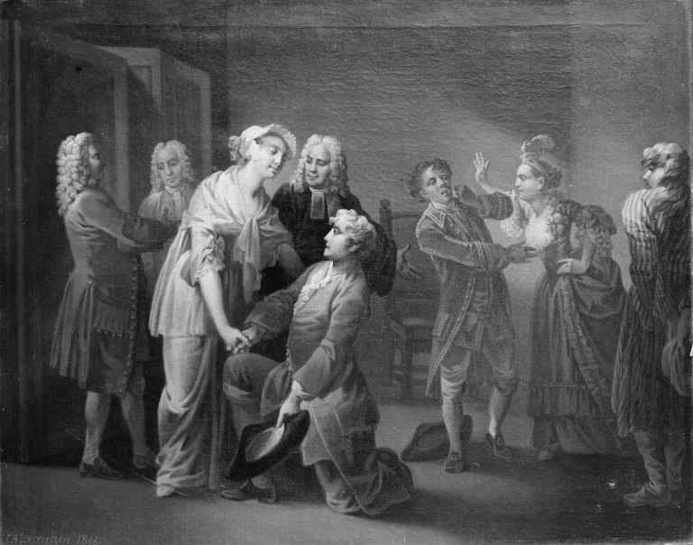 Henrik og Pernille, III akt, 13. scene