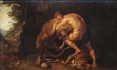 Hercules and the Lion of Nemea