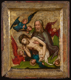 Hl. Dreifaltigkeit ("Not Gottes") by Master of the Saint Lambrecht Votive Altarpiece