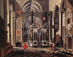 Interior of an Imaginary Church with the Tomb of William the Silent