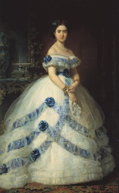 Isabel Álvarez Montes, II Marchioness of Valderas and II Duchess of Castro Enríquez by Federico de Madrazo y Kuntz