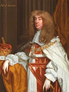 John Maitland, Duke of Lauderdale (1616-1682) in Garter Robes by Peter Lely