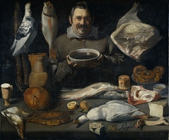 Kitchen Scene (Bodegón) by Meester van de Amsterdamse Bodegón