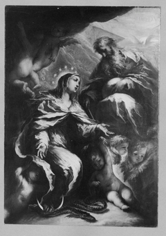 Krönung der Maria by Alessandro Gherardini
