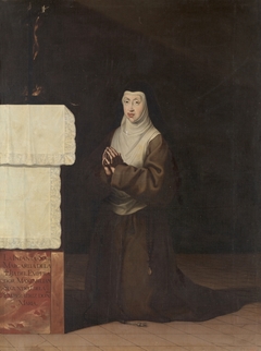 La infanta sor Margarita de la Cruz, archiduquesa de Austria by Matías de Torres