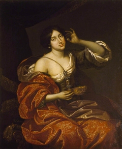 Lady Elizabeth Howard, Lady Felton (1656-1681), as Cleopatra