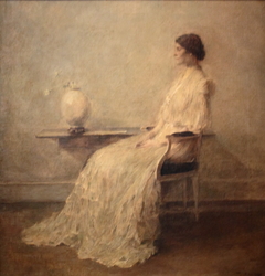 Lady in White (No. 2) by Thomas Dewing