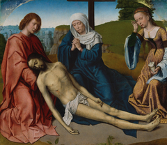 Lamentation over the Body of Christ by Gerard David