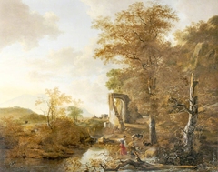 Landscape with Arched Gateway