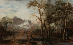 Landscape with Hunter