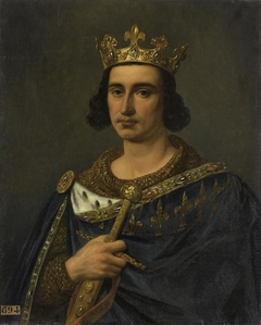Louis IX (1215-1270) dit Saint-Louis, roi de France by Auguste de Creuse