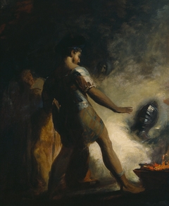 Macbeth in the witches' cave