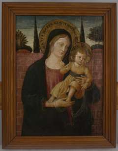 Madonna and Child (Obverse) and Tobias with Archangel Raphael (Reverse)