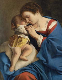 Madonna and Child by Orazio Gentileschi