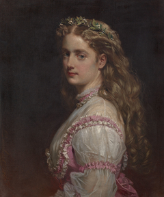 Marie von Flemming, Baroness Von Ploetz (1843-1925) by Richard Lauchert