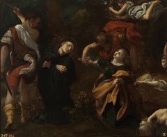 Martirio de los santos Plácido, Flavia, Eutiquio y Victorino by Anonymous