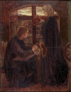 Mary in the House of St. John by Dante Gabriel Rossetti