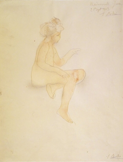 Miss Jean Simpson, Seated by Auguste Rodin