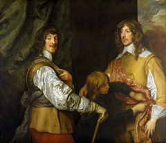 Mountjoy Blount, 1st Earl of Newport (1597-1665), Lord George Goring (1608-1657) and a Page