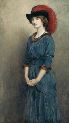 Mrs Campbell McInnes (later Angela Thirkell) by John Collier
