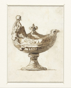 Paneelvulling met attributen van de Roomse mis by Etienne de Lavallée-Poussin