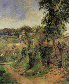 Paysage à Rouen by Paul Gauguin