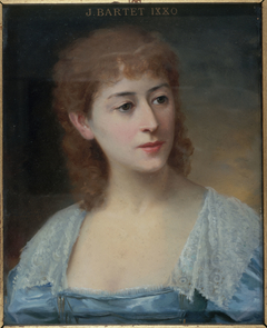 Portrait de Julia Bartet (1854-1941), sociétaire de la Comédie-Française dans le rôle de Mlle du Vigean by Daniel Bérard