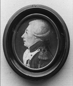 Portrait Miniature of the Marquis de Lafayette by Anonymous