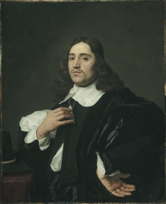 Portrait of a Gentleman (hand on hip) by Bartholomeus van der Helst