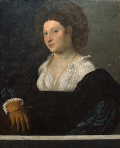 Portrait of a Lady in a Turban by Francesco Torbido
