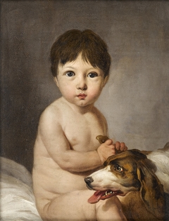 Portrait of a little boy by Louis-Léopold Boilly