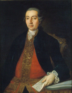 Portrait of a Male Member of the Szalay Family by Stephan Dorfmeister