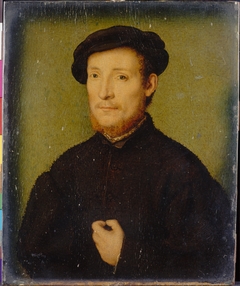 Portrait of a Man with His Hand on His Chest by Corneille de Lyon