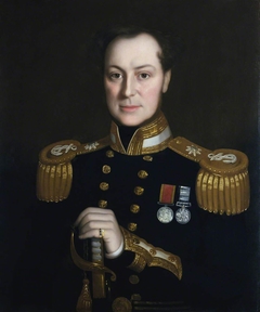 Portrait of a Naval Officer by Anonymous