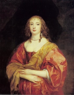 Portrait of Anne Carr, Lady Russell, Countess of Bedford (1615-1684), ca. 1639 by Anthony van Dyck
