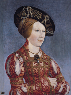 Portrait of Anne of Hungary and Bohemia by Hans Maler zu Schwaz
