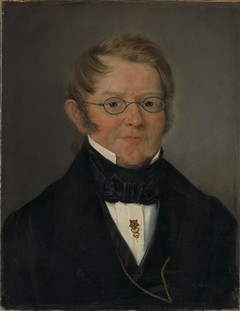 Portrait of County Court Judge Jens C. Delphin by Mathias Stoltenberg