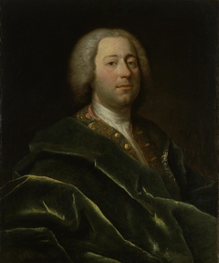 Portrait of Doctor I.A. Atsaretti of Peter I by Johann Balthasar Frankart