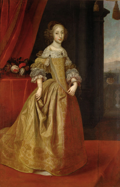 Portrait of Eleanor Maria Josepha of Austria. by Benjamin Block
