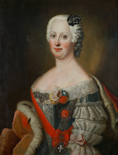 Portrait of Johanna Elisabeth of Holstein-Gottorp by Antoine Pesne