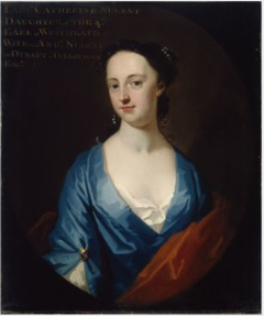 Portrait of Lady Catherine Nugent (d.1756) by James Latham