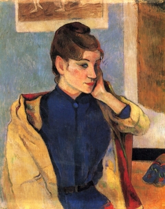 Portrait of Madeleine Bernard by Paul Gauguin