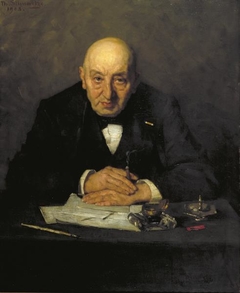 Portrait of Max de Vries van Buuren by Thérèse Schwartze