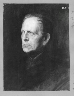 Portrait of Moltke (head) by Franz von Lenbach
