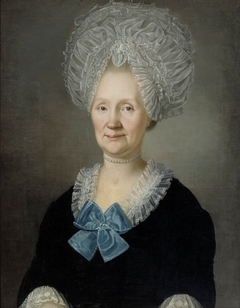 Portrait of Ms. Anna Krogius by Nils Schillmark