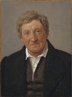 Portrait of Peter Petersen, the Artist's Uncle by Christen Købke