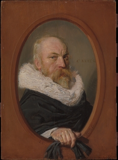 Portrait of Petrus Scriverius by Frans Hals