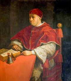 Portrait of Pope Leo X by Ludovico Buti