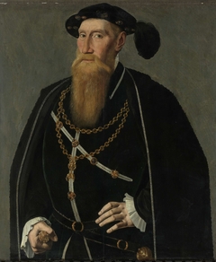 Portrait of Reinoud III of Brederode by Jan van Scorel